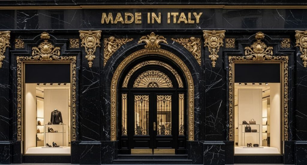A very elegant MADE IN ITALY store
