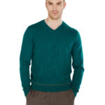 men-sweater-cashmere-V_neck-MARCELLO-green