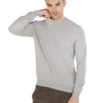 men-sweater-cashmere-crew_neck-FELLINI-grey