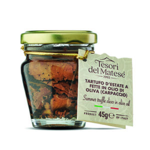 Sliced summer truffle in olive oil 45g Sliced summer truffle in olive oil 45g