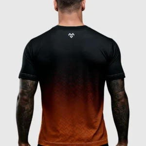 CMAX-Soft-Gradient-Shirt-Orange-Black-Back