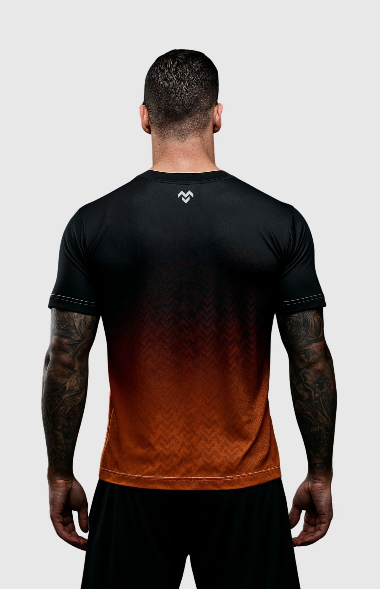 CMAX-Soft-Gradient-Shirt-Orange-Black-Back CMAX-Soft-Gradient-Shirt-Orange-Black-Back